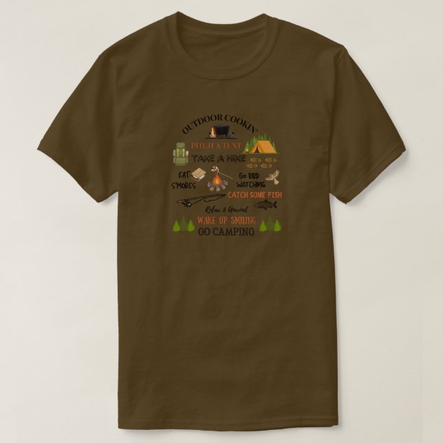 Go-Camping-T - Shirt (Design vorne)