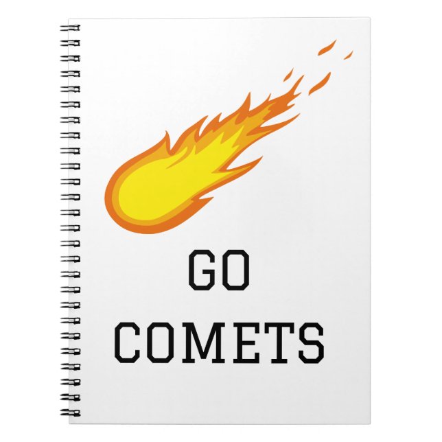 Go-Comets Notizblock (Vorderseite)