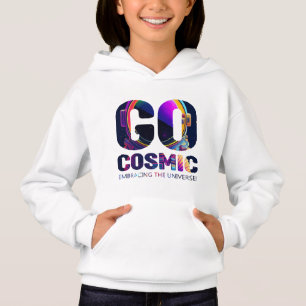 Go Cosmic Kids Kapuzenpullover Hoodie