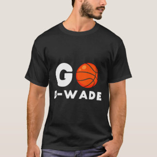 Go D-Wade T - Shirt Dwyane Tee Shirt Flash Miami J