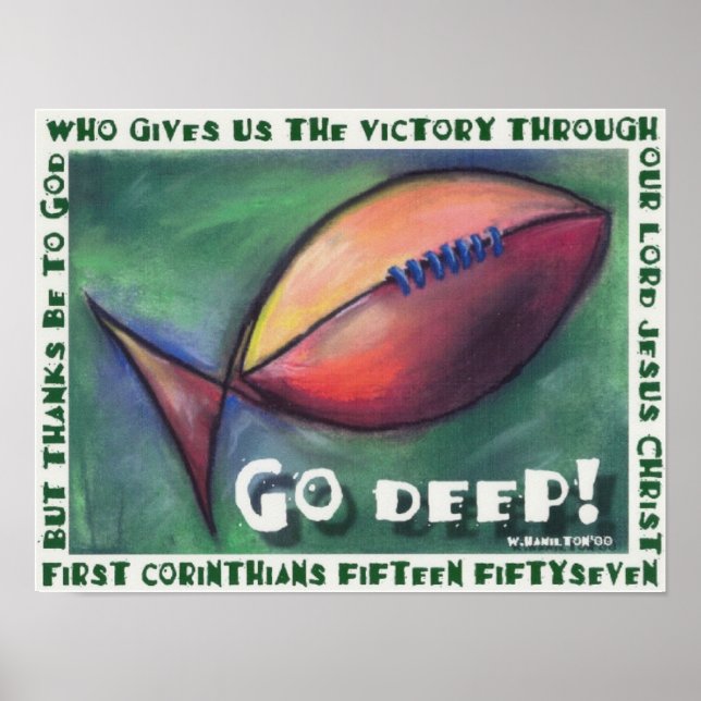 Go Deep! Poster (Vorne)
