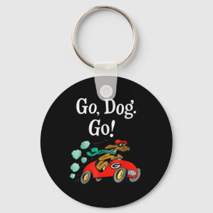 Go Dog Go Kostüm Schlüsselanhänger