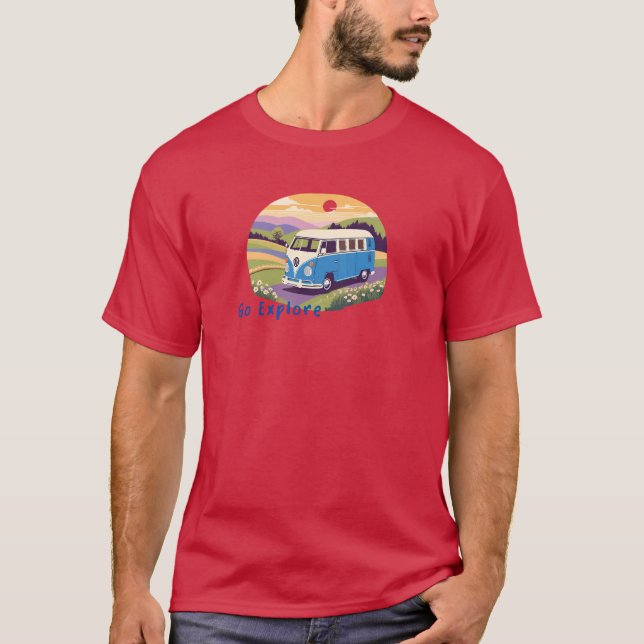 Go Exploration Unisex T - Shirt (Vorderseite)