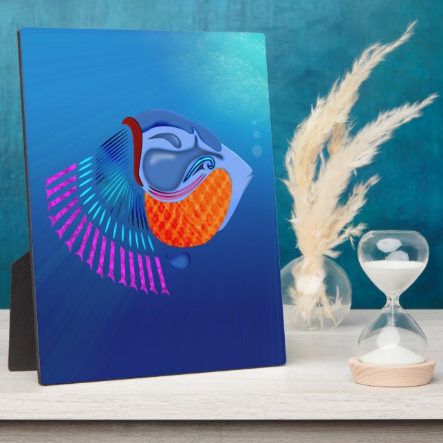 Go Fish Fotoplatte (Seite)