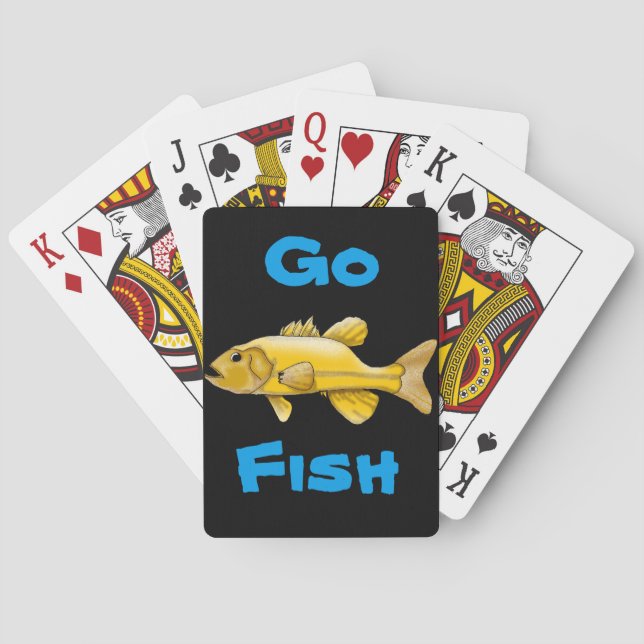 Go Fish Playing Cards Spielkarten (Rückseite)