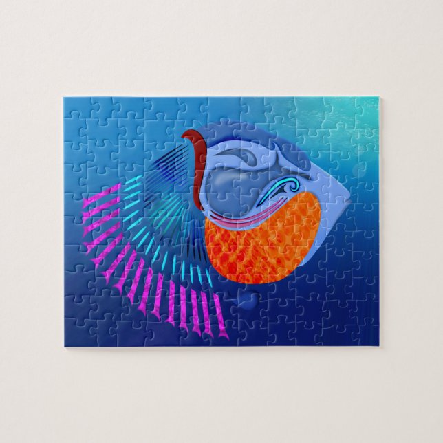 Go Fish Puzzle (Horizontal)