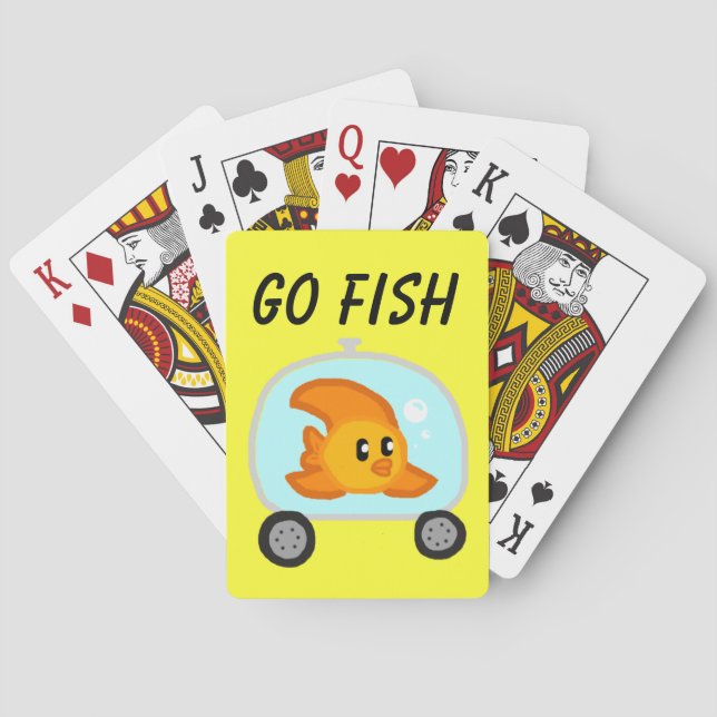 GO FISH SPIELKARTEN (Rückseite)