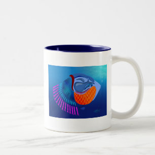 Go Fish Zweifarbige Tasse