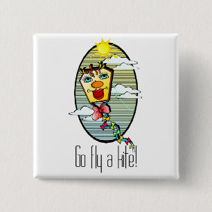 Go Fly a Kite 7 Button