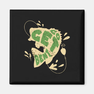 Go Get Bent Fishing Fish Funny Fishing Republikane Magnet