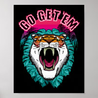 Go get sie - Tiger Face Graphic Design