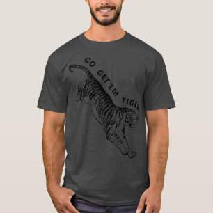 Go Getem Tiger T-Shirt Sonnenbrille auf Big Cat An