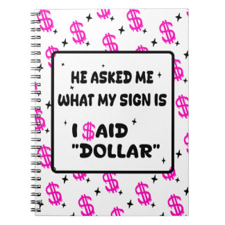 Go Getter's Horascope Notizblock