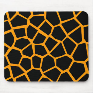 Go Giraffe - Orange Mousepad