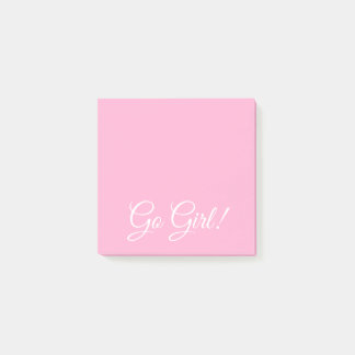 Go Girl Hübsch Pink Post-it Klebezettel