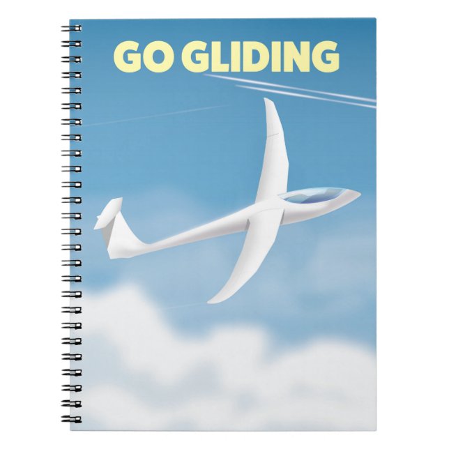 Go Gliding Notizblock (Vorderseite)