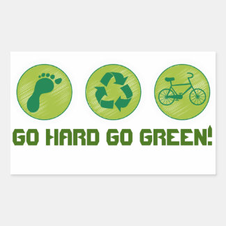 GO Green Aufkleber