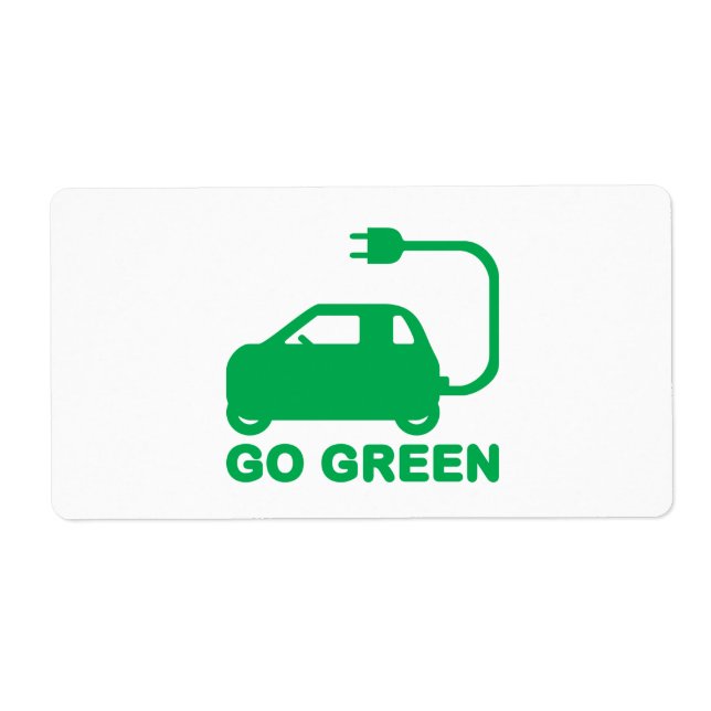 Go Green ~ Drive Electric Cars (Vorne)