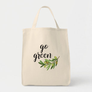 Go Green Grocery Tragetasche