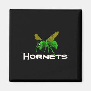 Go Green Hornets Footbyll Bysebyll Bysketbyll Chef Magnet