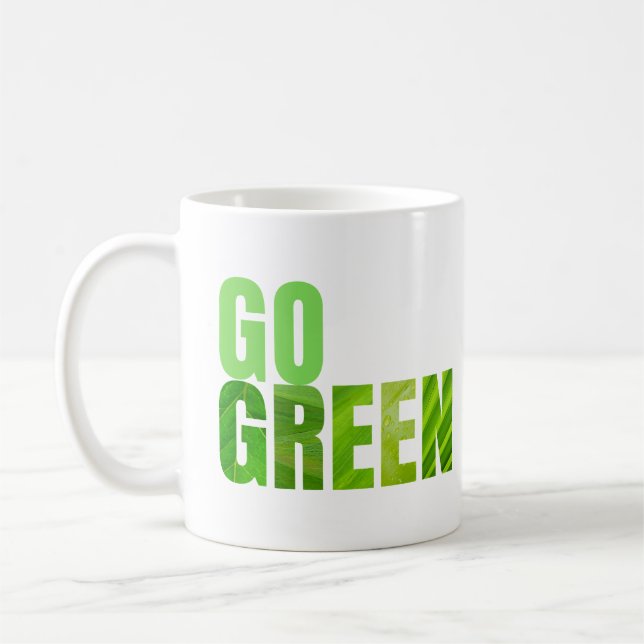 Go Green Kaffeetasse (Links)