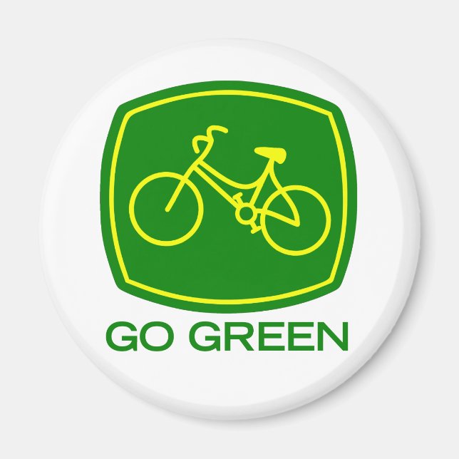 Go Green Magnet (Vorne)
