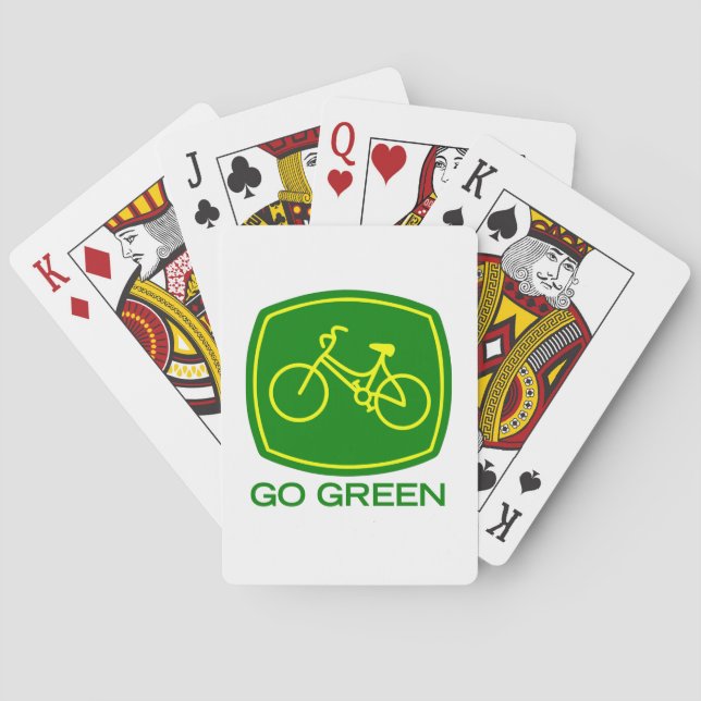 Go Green Spielkarten (Rückseite)
