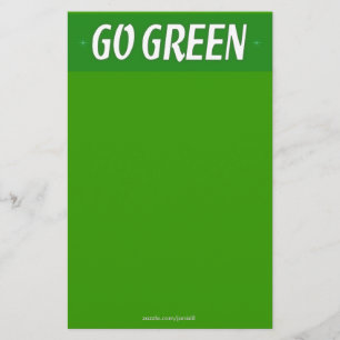 Go Green Stationery Briefpapier