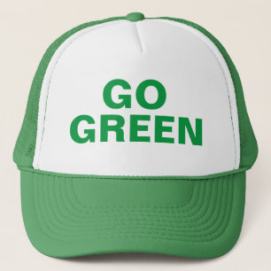 Go Green Trucker Hat Truckerkappe