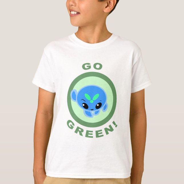 Go Green Ziro T - Shirt! T-Shirt (Vorderseite)