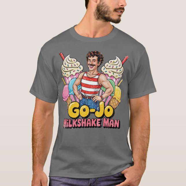 Go-Jo MilkShake Man - Australia - Eurovision 2025  T-Shirt (Vorderseite)