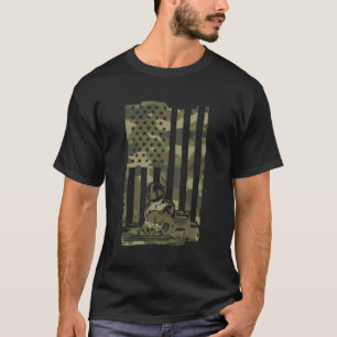 Go K Racing Race Car K Racer Usa Flag 4. Juli T-Shirt