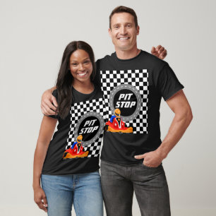 Go-Kart-Party-Boxenstopp-Hemden T-Shirt