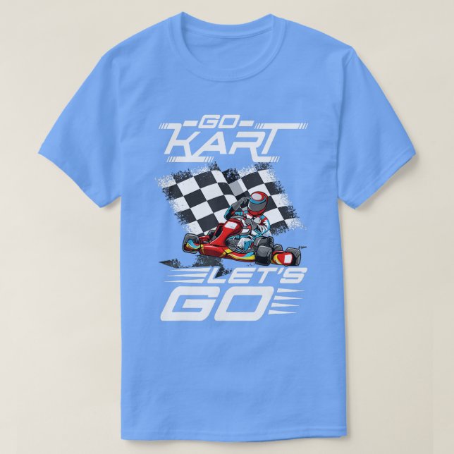 Go Kart Racing Lasse Race T-Shirt (Design vorne)