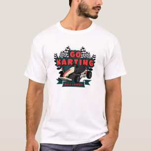 Go Kart Racing Shirt.Racing T-Shirt, geprüft T-Shirt