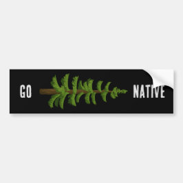 Go Native Garening Autoaufkleber