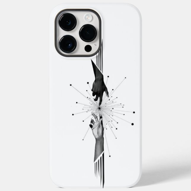 "Go nie Gelassen: Emotionaler Hands iPhone Case" Case-Mate iPhone Hülle (Rückseite)