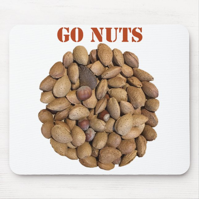 Go Nuts Mousepad (Vorne)