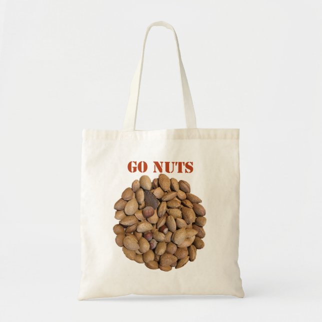 Go Nuts Tragetasche (Vorne)