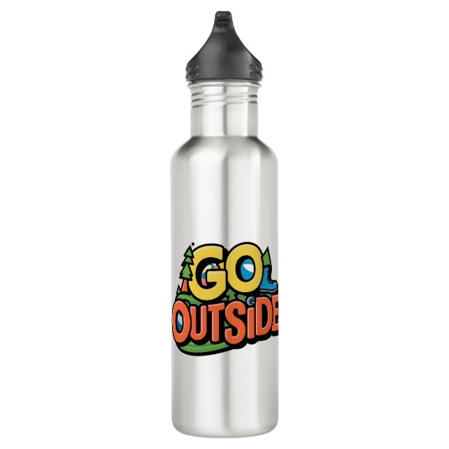 Go Outdoor Adventure Edelstahlflasche (Rechts)