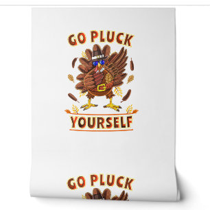 Go Pluck Sie selbst Türkei Kleidung Outfit lustig Tapete