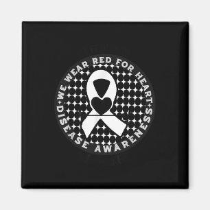 Go Red - American Heart Health Montag Bewusstsein  Magnet