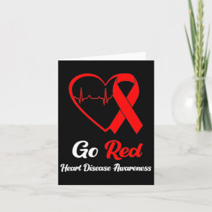 Go Red National Heart Disease Awareness Month Karte
