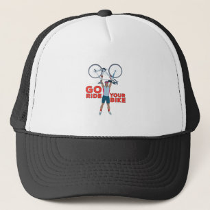 Go ride Your Bike Truckerkappe