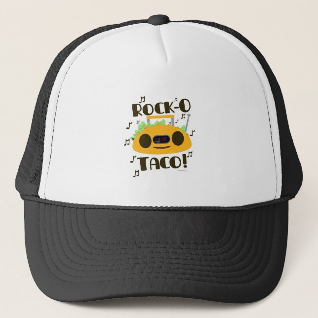 Go Rock-O Taco Truckerkappe (Vorderseite)