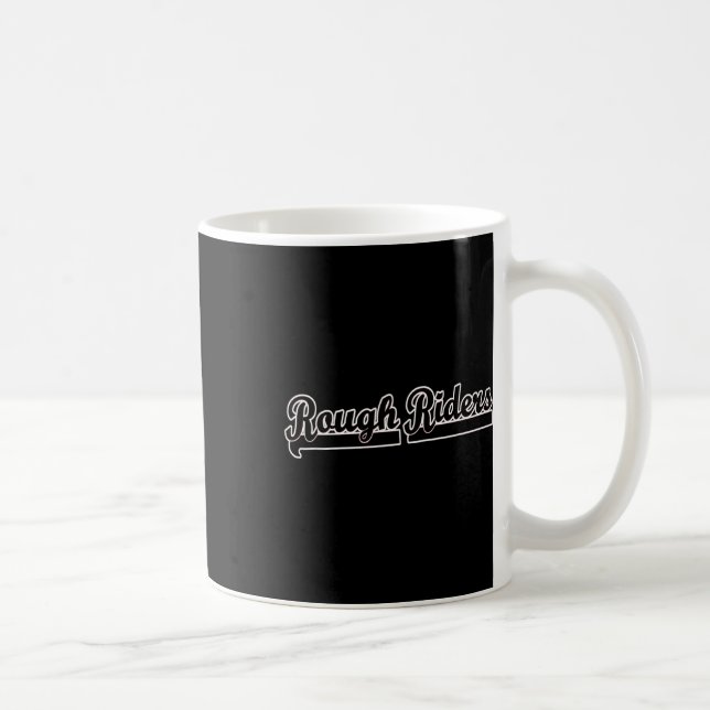 Go Rough Riders Fußball Baseball Basketbal Kaffeetasse (Rechts)