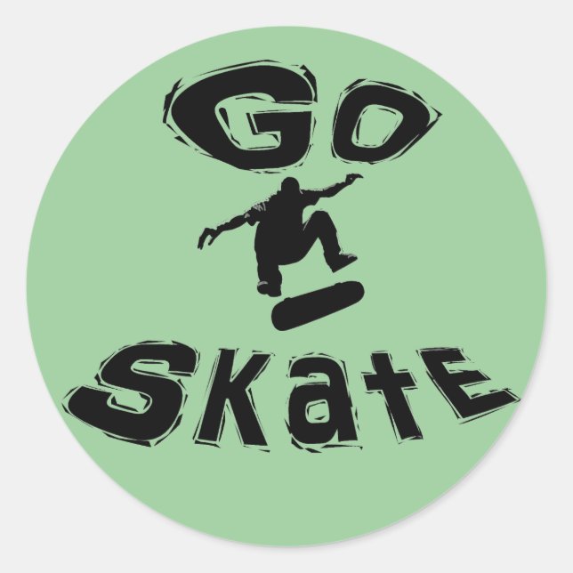 Go Skate Stickers (Vorderseite)