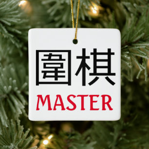 Go (Spiel) Master Keramikornament
