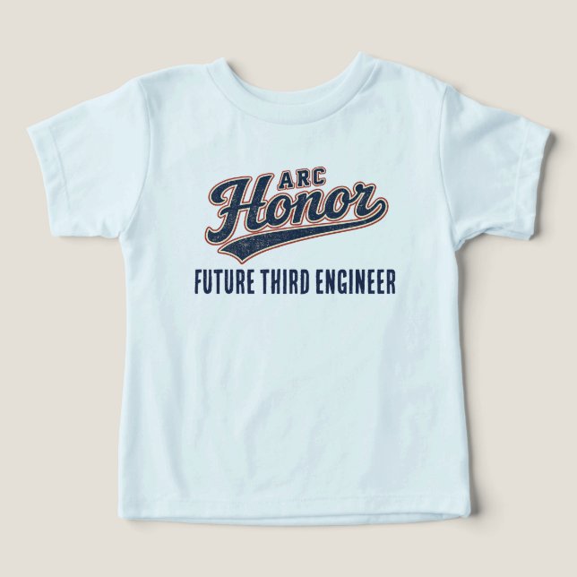 GO SPORTS! ARC Honor Future Third Engineer T-Shirt (Design Vorderseite)