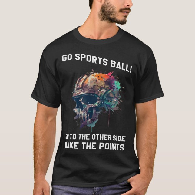 Go Sports Ball  4 T-Shirt (Vorderseite)